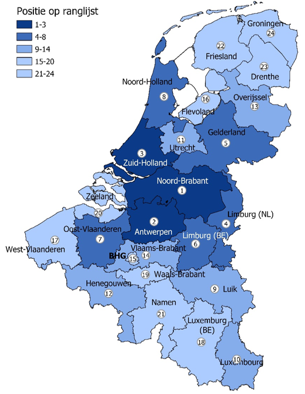 Noord-Brabant heeft het meest krachtige regionale logistieke ecosysteem in de Benelux